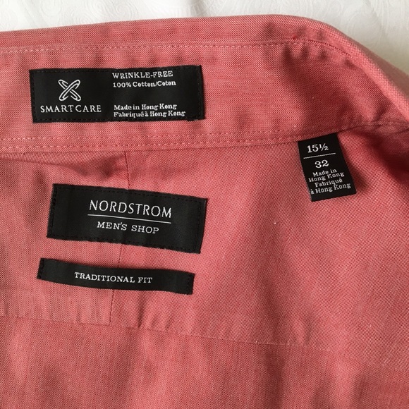 💎Nordstrom | wrinkle free Long Sleeve Shirt Sz 32 - Picture 4 of 9